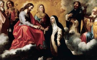 The Mystic Marriage of St Catherine of Siena