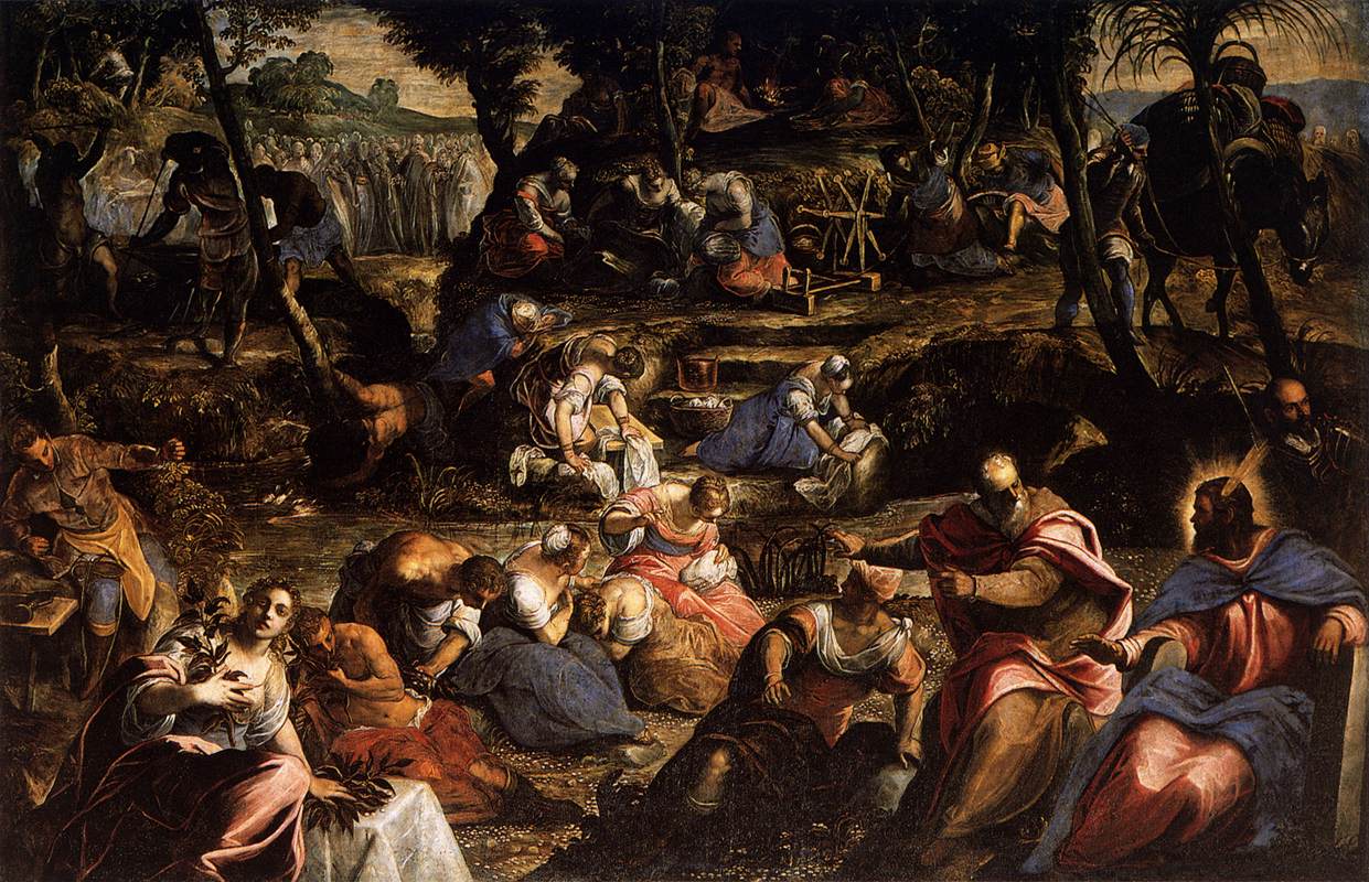 The Jews in the Desert (Tintoretto)