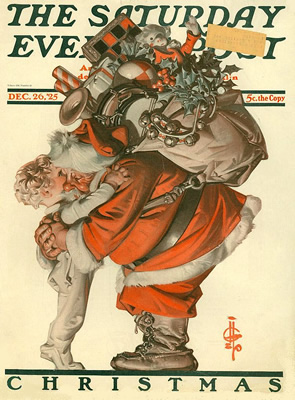 Santa in 1925