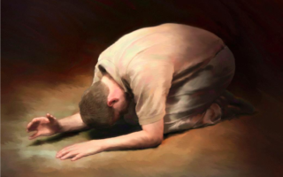 Bow down in worship