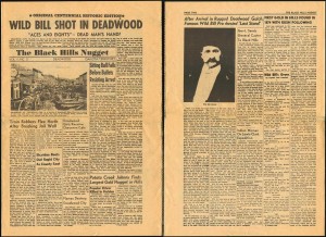 1876 Newspaper replica