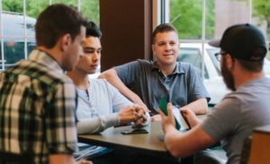 Small group meeting