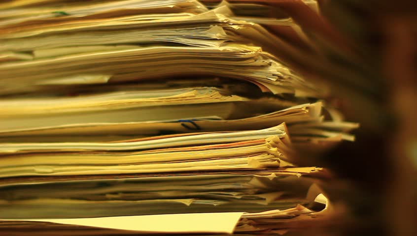 Stack of File Folders
