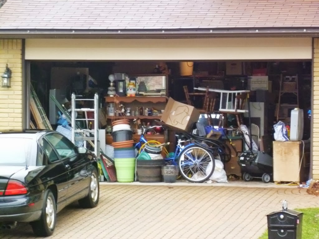 Garage full of stuff