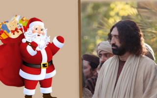Jesus and Santa