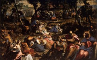 The Jews in the Desert (Tintoretto)