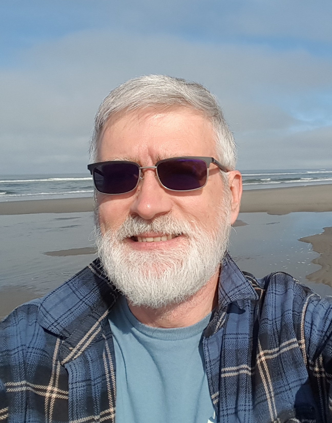 Ken on beach