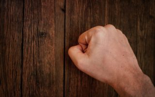 Jesus is knocking on the door