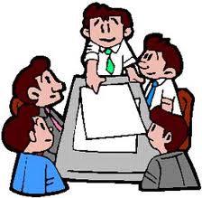 People in a meeting