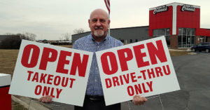 Open for Take Out only Open for Take Out only