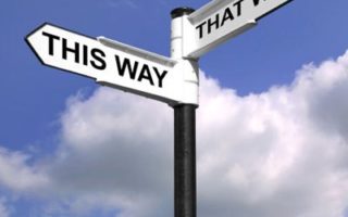 Which way to go?